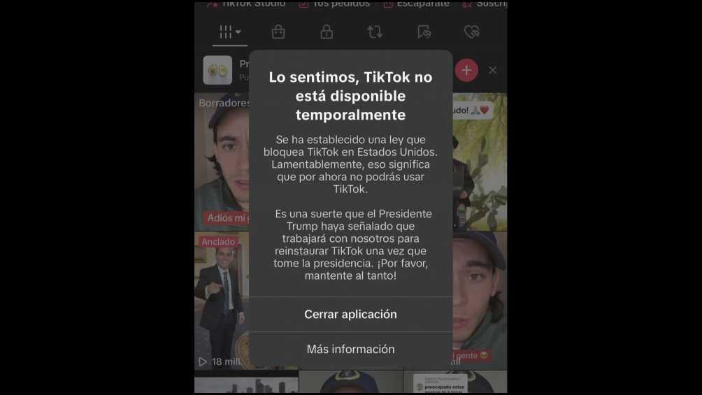 Donald Trump emitirá orden para postergar prohibición de TikTok en